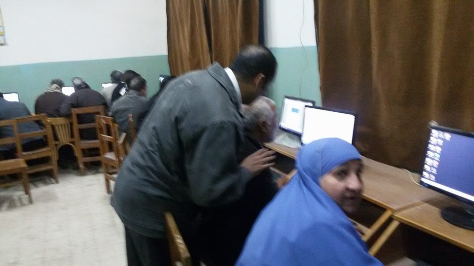 بالصور| تدريب معلمى التعليم الزراعى بسوهاج على مهارات الحاسب الآلي