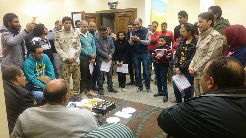 ثقافة اسيوط تكرم فريق اولاد البلد
