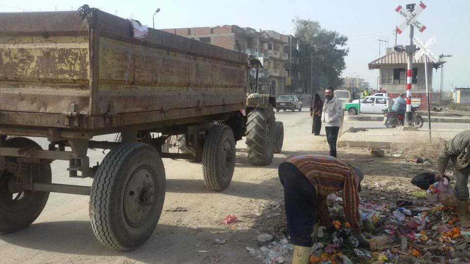 حملات نظافة وتجميل في بندر ومركز دمنهور 