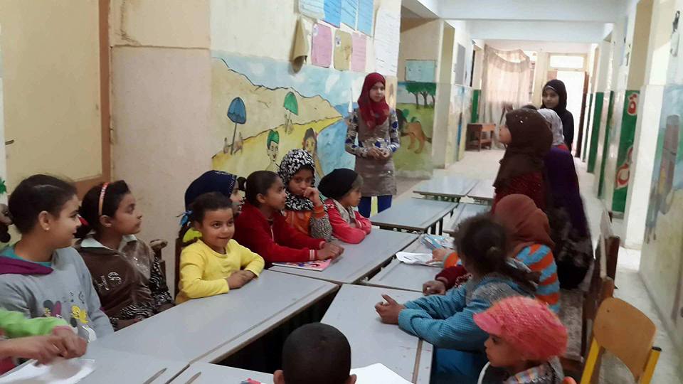 مواهب غنائية وورش فنية فى فعاليات ورشه الخيامية بقرية الكرم