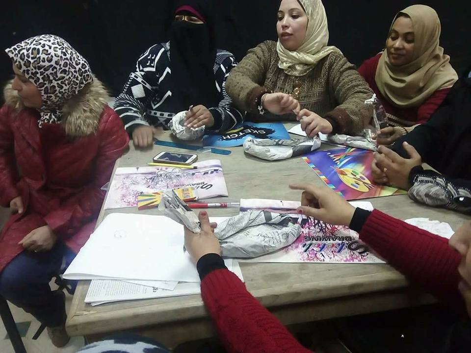 تدوير خامات البيئة بثقافة ابوقرقاص المنيا
