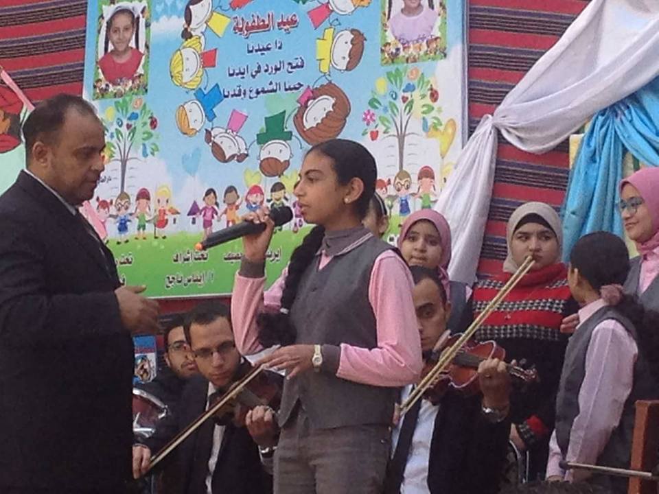 بالصور احتفالية كبرى بمناسبة ذكرى 25يناير لقصر احمد بهاء الدين للطفل اسيوط