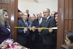 محافظ دمياط يفتتح مقر ائتلاف دعم مصر برفقة النائب محمد السويدي رئيس الائتلاف .