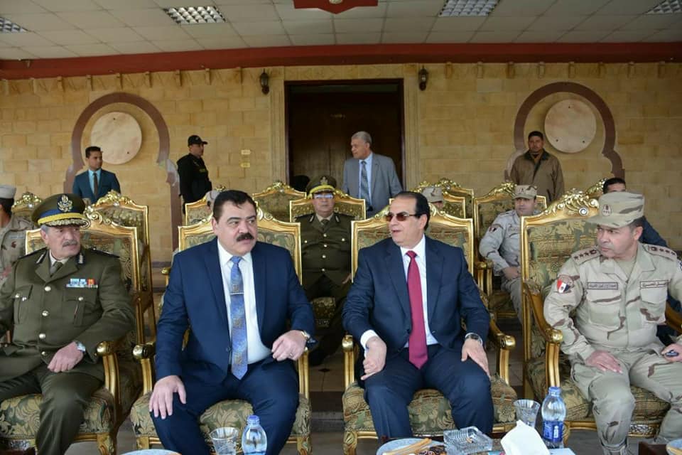 محافظ الدقهلية يقدم واجب التهنئة لقيادات الشرطة فى عيدهم