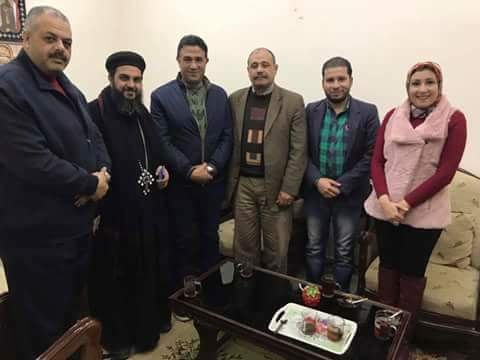 قائمة فى حب مصر فى كنيسة السيدة العذراء بأبيس الثورة