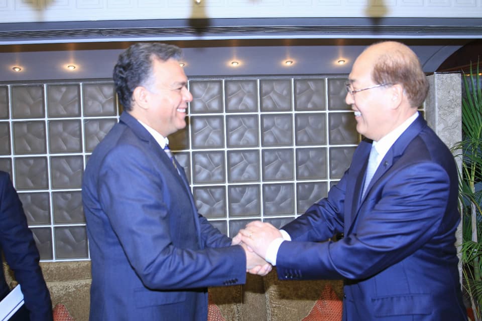 وزير النقل يستقبل الأمين العام للمنظمة البحرية الدولية