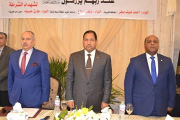 محافظ الغربية يحضر حفل مديرية امن الغربية بتكريم اسر الشهداء