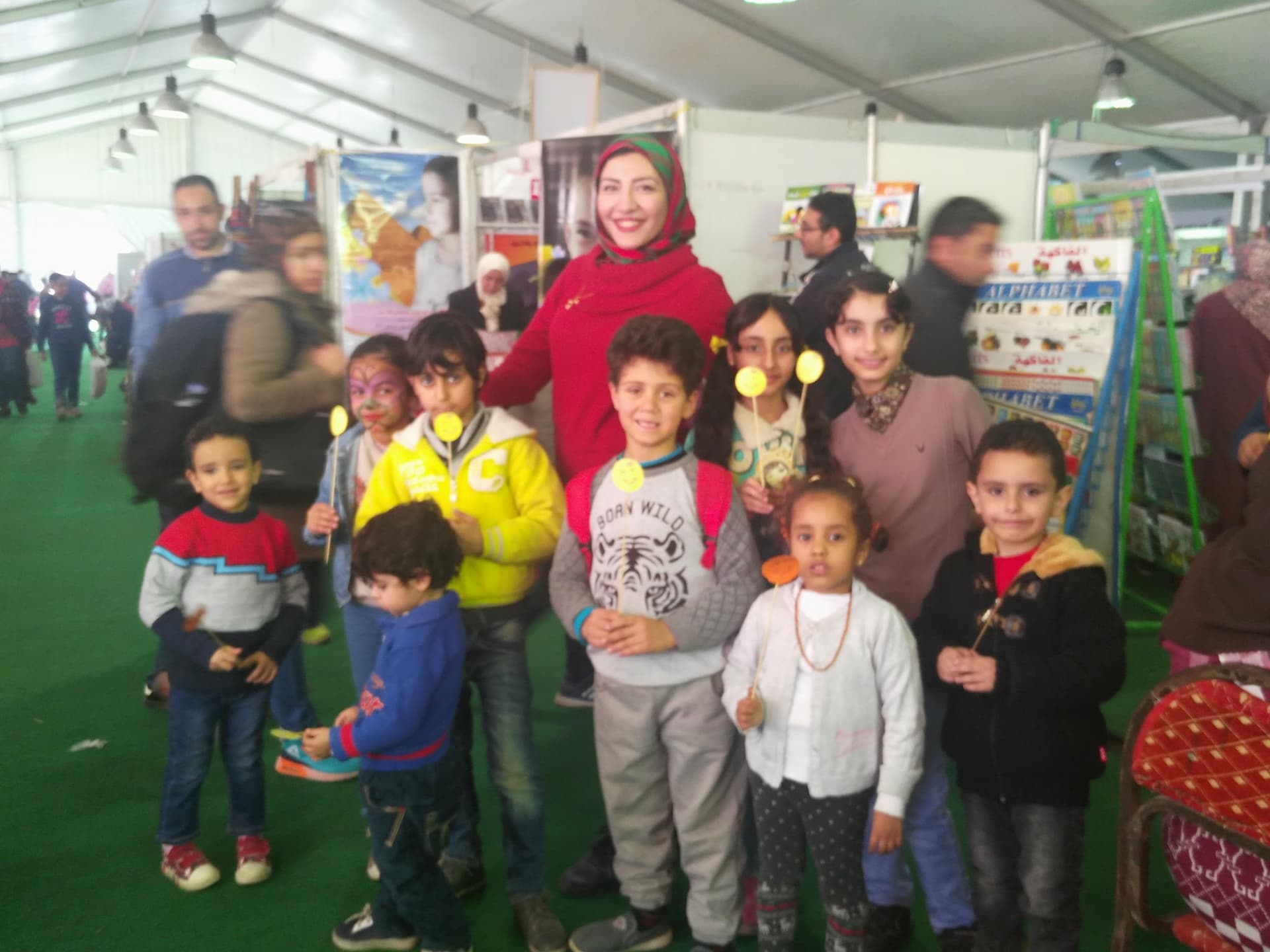 ورشة حكى للكاتب احمد زحام بمعرض القاهرة للكتاب