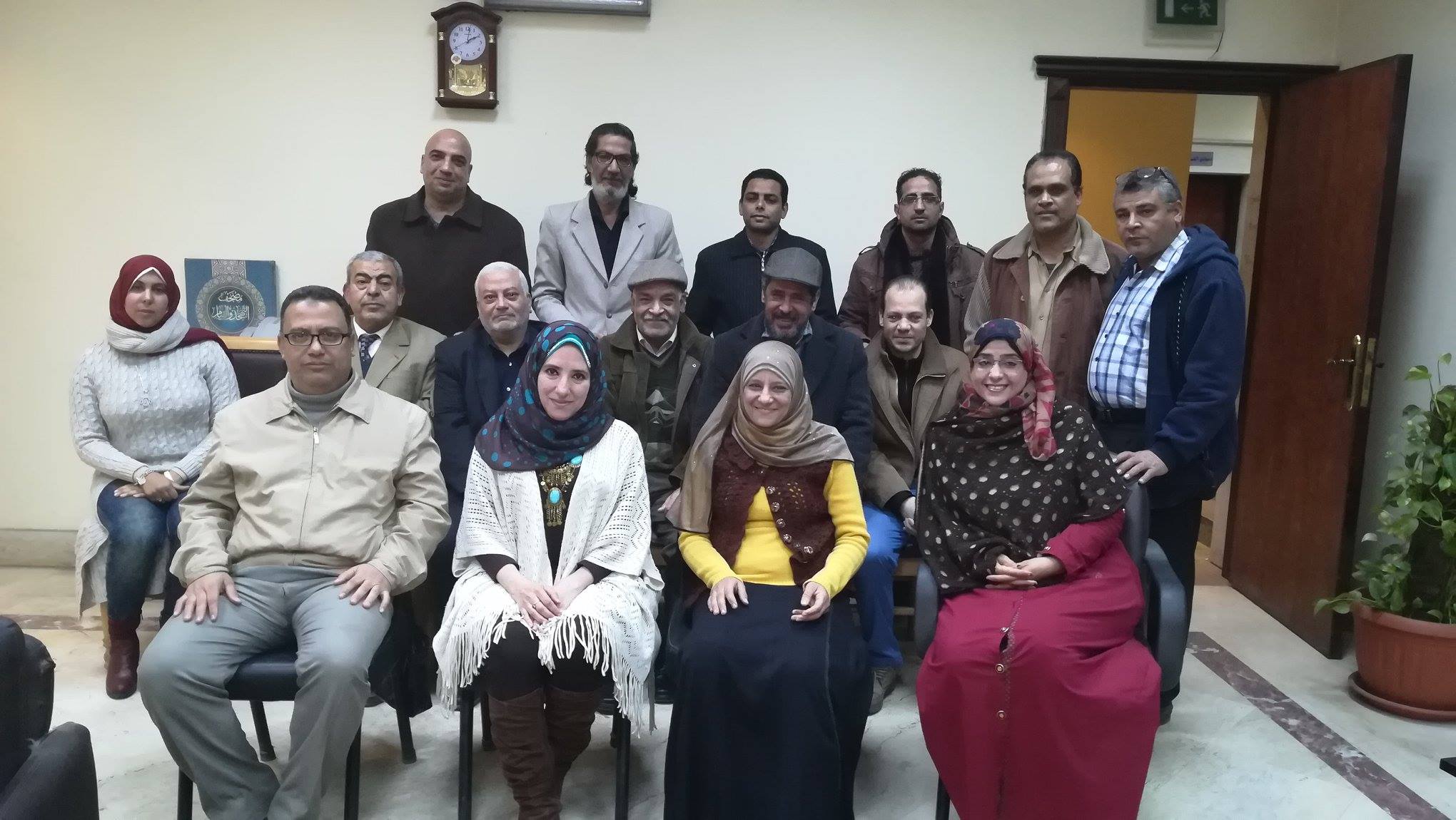 الشاعر محمد هباش رئيسا لنادى أدب القناطر الخيرية