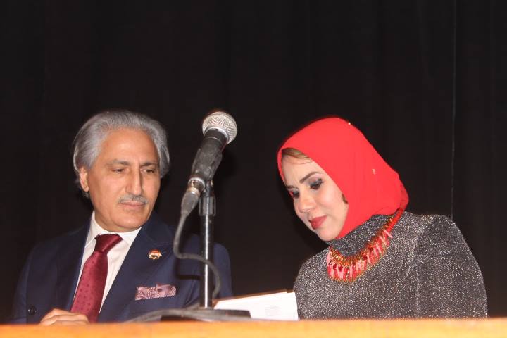 بالصور الأمسية الغنائية الشعرية الشهرية بساقية الصاوى