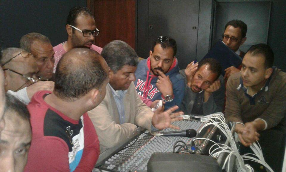 محاضرة بعنوان ” التدريب على هندسة الصوت بالمركزية للتدريب وإعداد القادة الثقافيين 