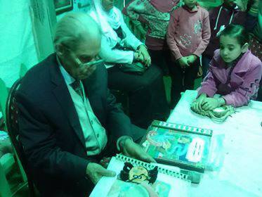 الكاتب الكبير يعقوب الشاروني في ضيافة مخيم طفل قصور الثقافة بمعرض الكتاب