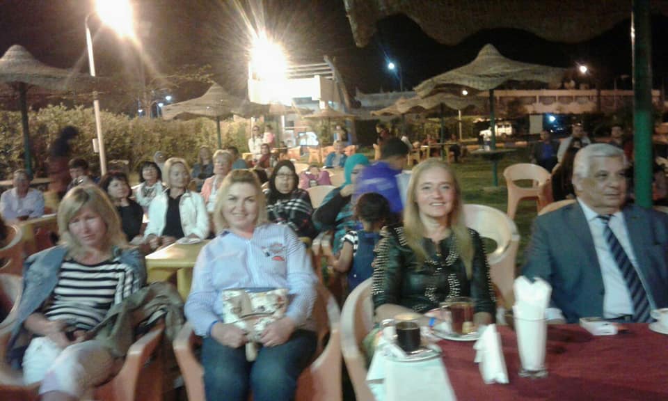 أمسية فنية ثقافية اوكرانية بقصر ثقافة شرم الشيخ