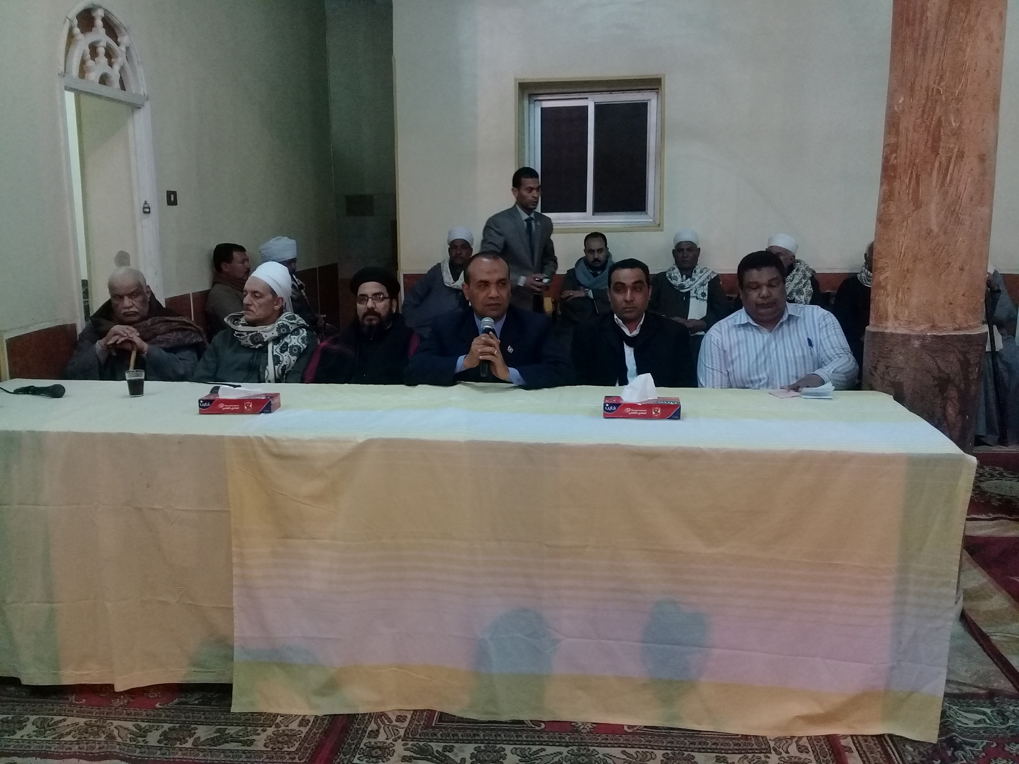 قرية ” نزلة على ” بجهينة تنظم مؤتمرا شعبى لدعم الرئيس السيسى