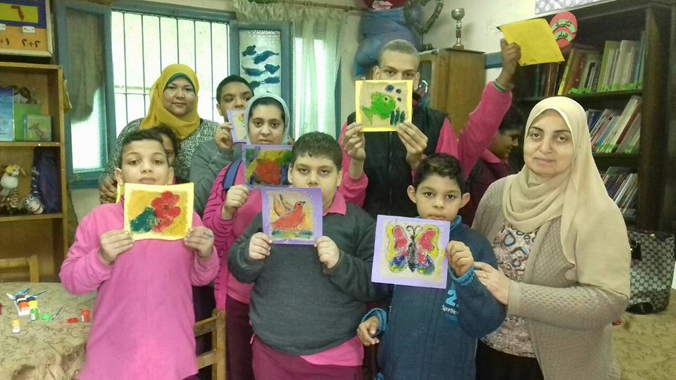 قصر شهداء ٢٥يناير يقيم أنشطة متنوعة داخل مدرسة التربية الفكرية