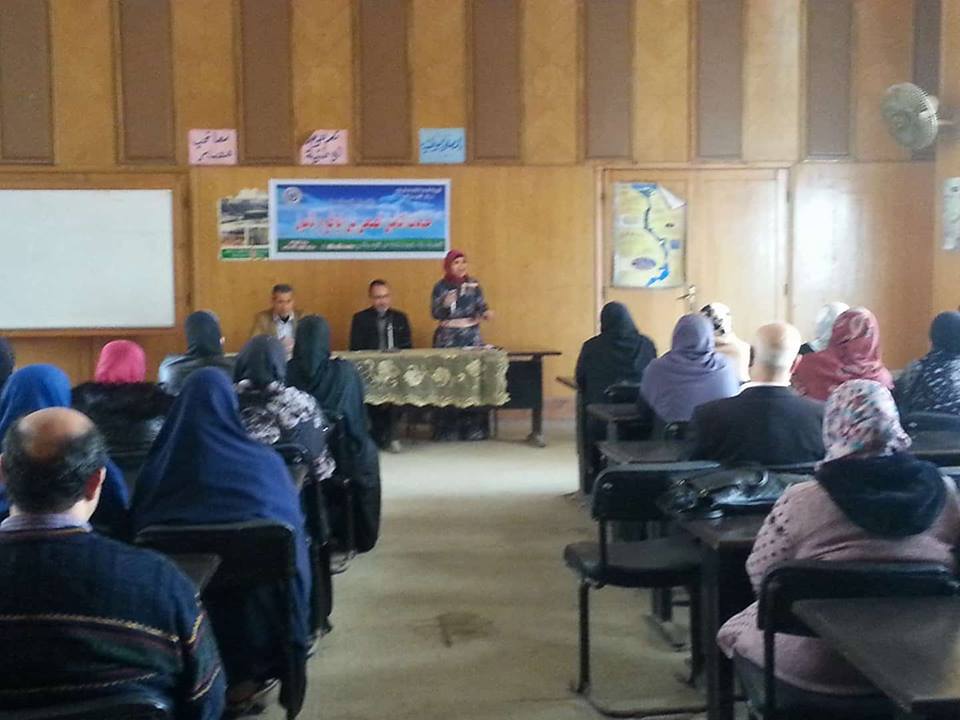 ” الأمراض المعدية وطرق الوقاية منها ” حلقة نقاشية لمركز النيل بزفتى