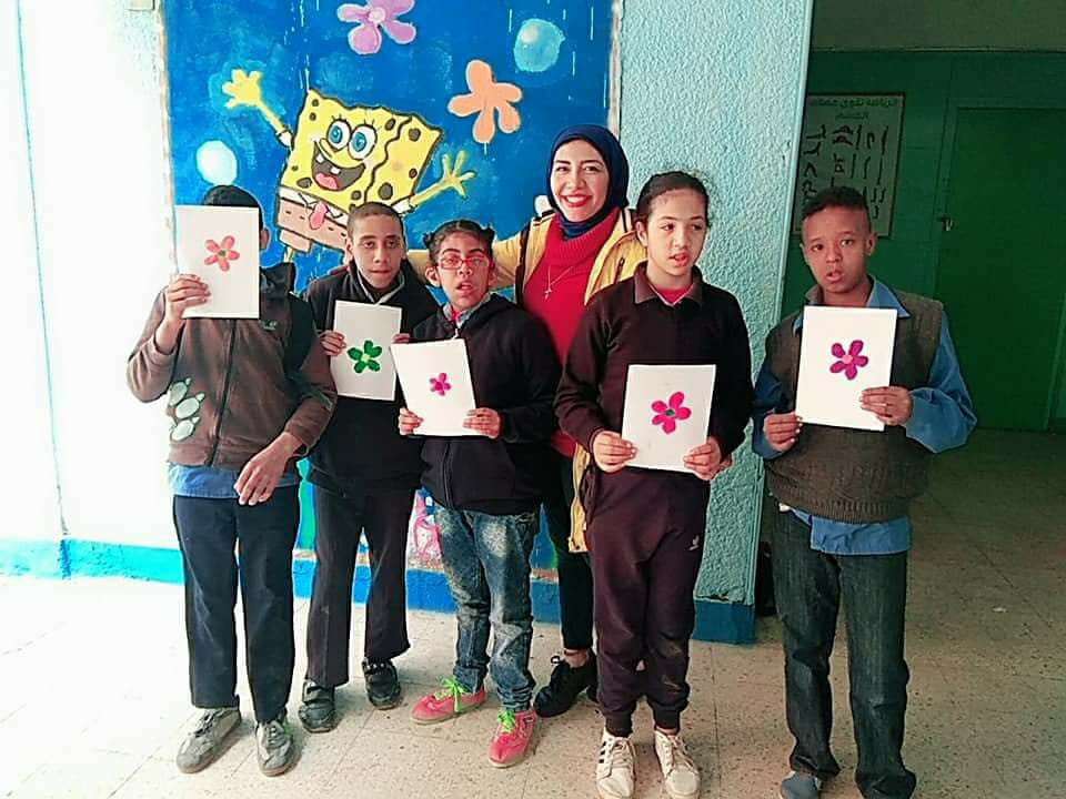 قصر طفل جاردن سيتي ينظم يوم ترفيهي بمدرسة بم بم للتربية الفكرية