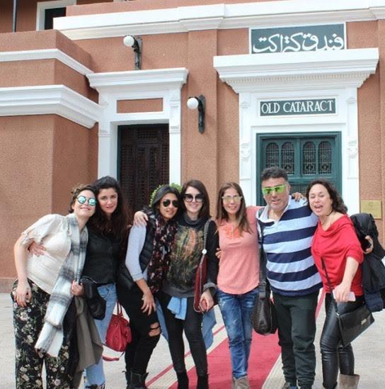 بالصور- أول ظهور لتامر حبيب بعد وفاة والدته