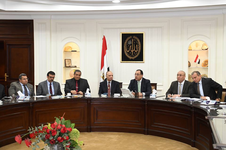 مدبولى يعقد اجتماعا مع ملاك منطقة مثلث ماسبيرو