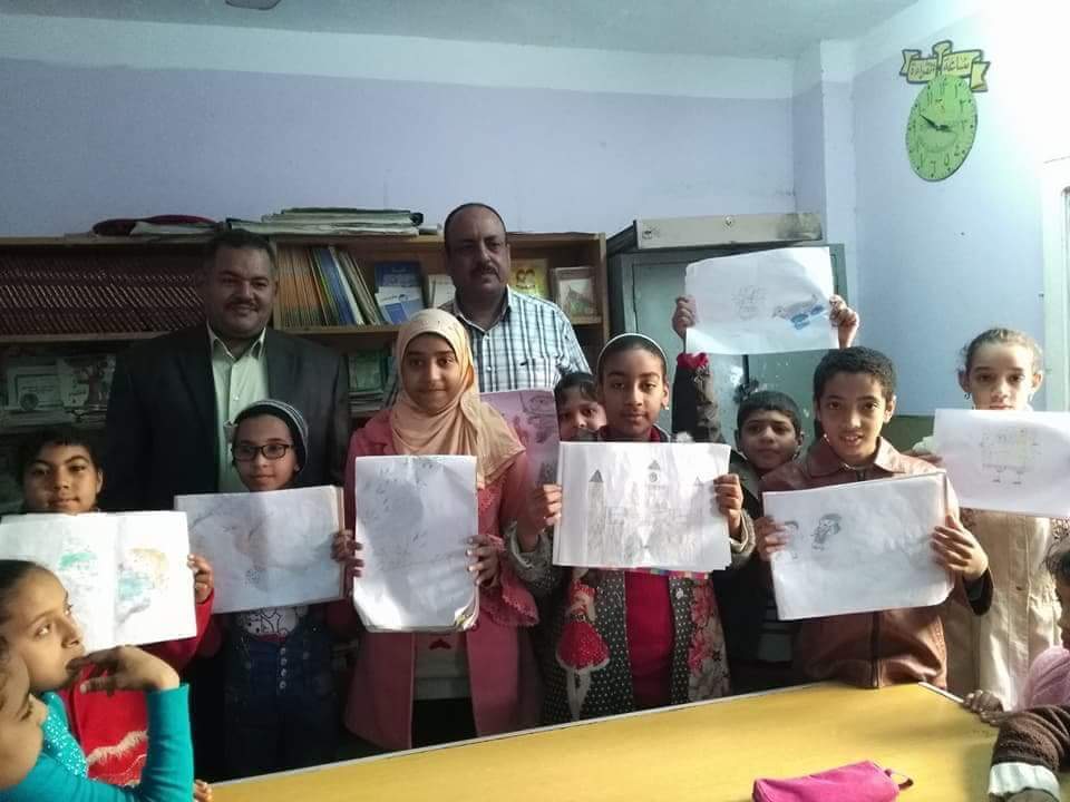 يوم ثقافى متنوع لموهوبين مدرسة عبدالكريم قاسم بالمراغة ثقافة سوهاج