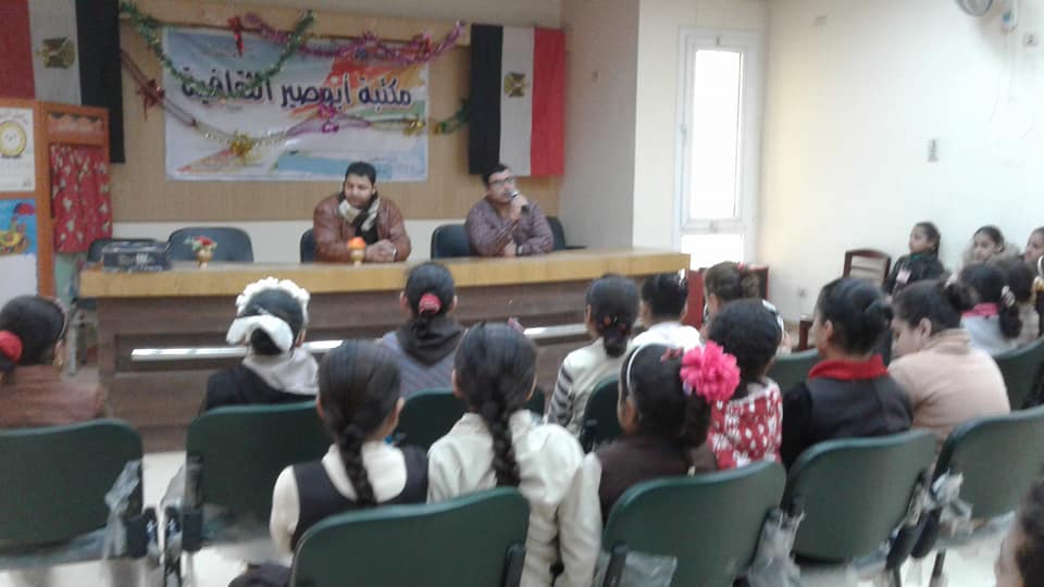 ” ابو صير الثقافية ” تستقبل طلاب مدرسة الوحدة الايتدائية