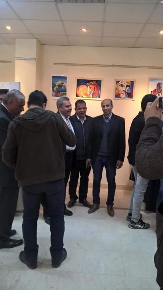 إفتتاح معرض للفنون التشكيلية بقصر طهطا ثقافة سوهاج