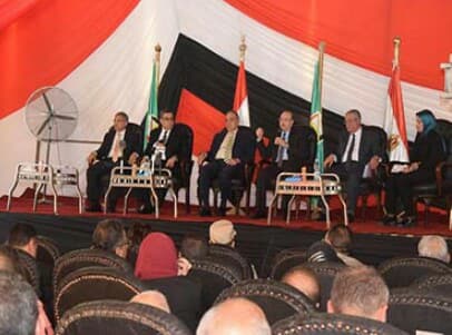 محافظ بني سويف يشارك في المؤتمر الإقليمي الأول لشباب شمال الصعيد
