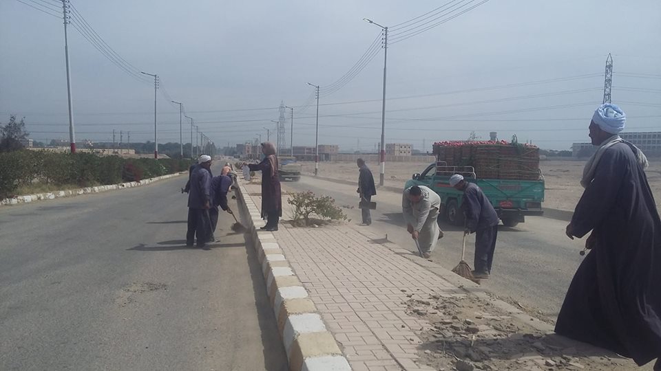 استمرار حملة النظافة بنقادة للأسبوع الثالث على التوالى