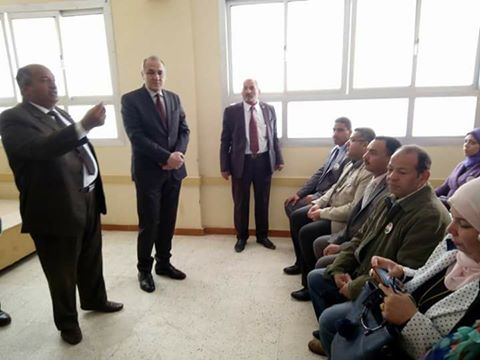 قيادات تعليم القاهرة تقود قافلة التعليمية إلي حي الأسمرات بمدرسة تحيا مصر