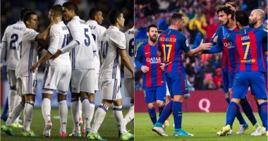 برشلونة يتعادل فى رقم تاريخى مع ريال مدريد بالدورى الأسبانى