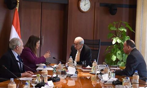 اسماعيل يتابع الموقف التنفيذى لبعض التكليفات المتعلقة بموقف حصر الاصول غير المستغلة