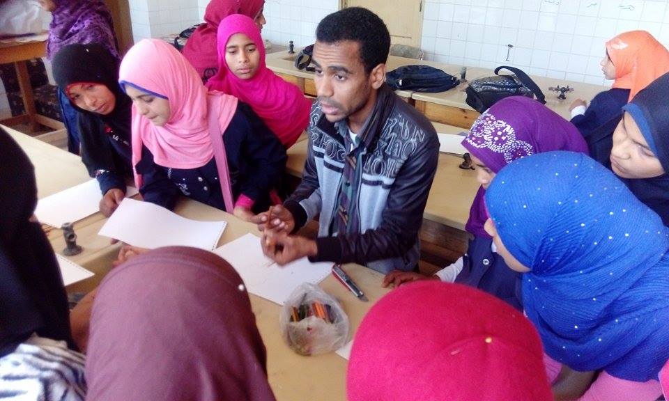 فعاليات الاسبوع الثقافى المقام بمدرسة الحجيرات الاعدادية المشتركة بقنا