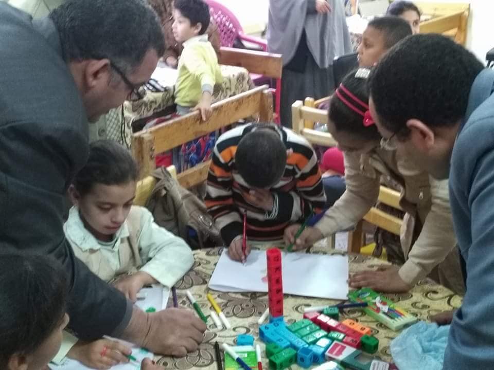 ورشة رسم حر لذوى الاحتياجات الخاصة لثقافة المراغة