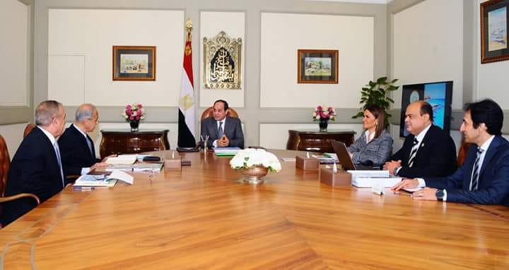 السيسى يتابع الخطوات التنفيذية لتنمية اقليم غرب الجمهورية