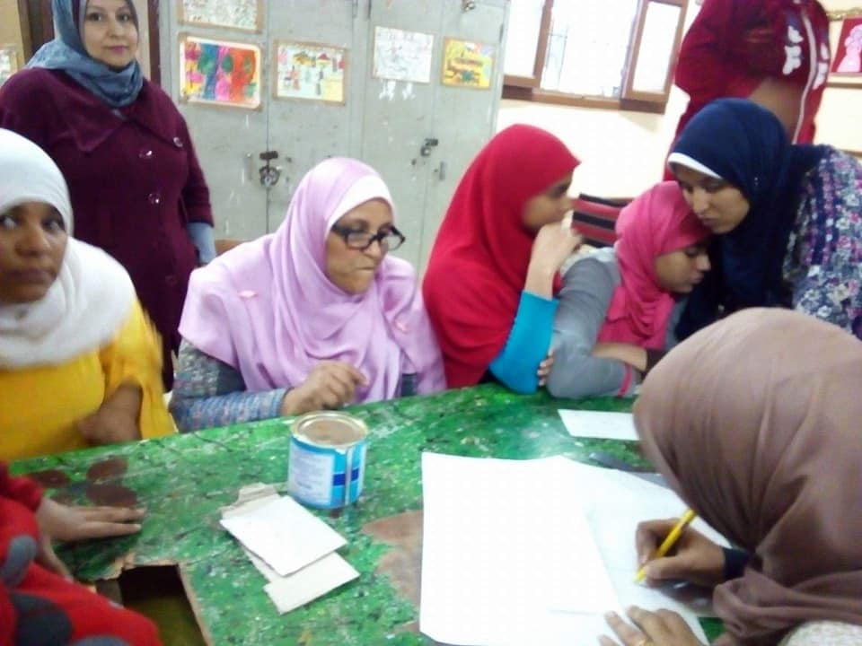 ورشة فنية ” تصنيع للجلود” لفرع ثقافة سوهاج