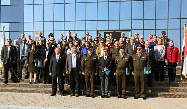 أول اجتماع بين مدينة زويل ومؤسسة 57357 وكلية طب القوات المسلحه بعد توقيع بروتوكول التعاون