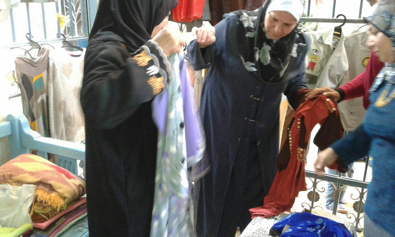 أمانة المرأة بقيادة نجاح التلاوى تقيم سلسلة من الأسواق الخيرية المجانية بمحافظة المنيا