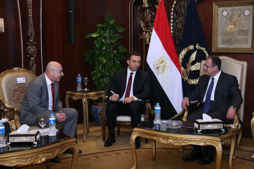 وزير الداخلية يستقبل وكيل سكرتير عام منظمة الأمم المتحدة لشئون مكافحة الإرهاب