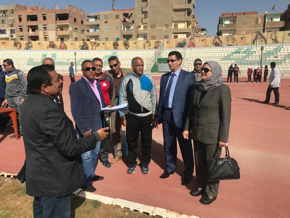 بالصور .. وكيل تعليم بنى سويف تشهد اختبارات الموهوبين