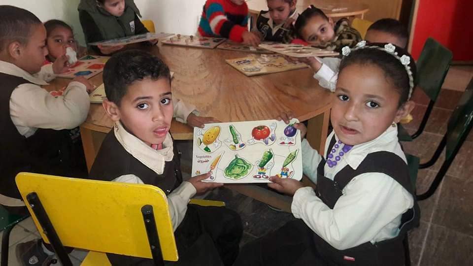 زيارة مدرستى شوقي زيدان وبن الوليد لقصر ثقافة ديروط