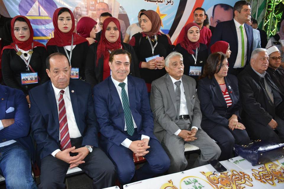 بالصور .. أهالى دمياط يحتشدون بمؤتمر ”كلنا معاك من أجل مصر” لدعم الرئيس السيسى