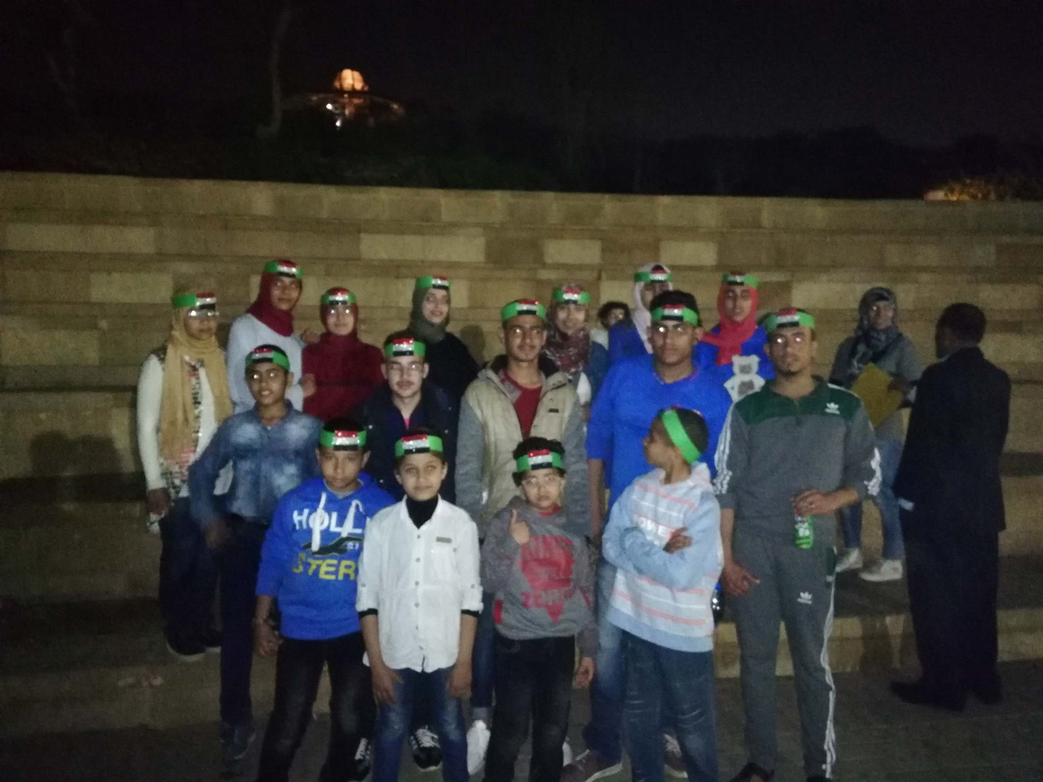 أطفال جنوب سيناء من ذى الاحتياجات الخاصة في حديقة الأزهر