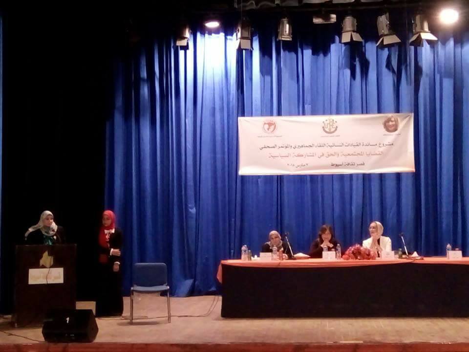 اللقاء الجماهيري للاتحاد النوعي لنساء مصر فى ضيافة ثقافة اسيوط