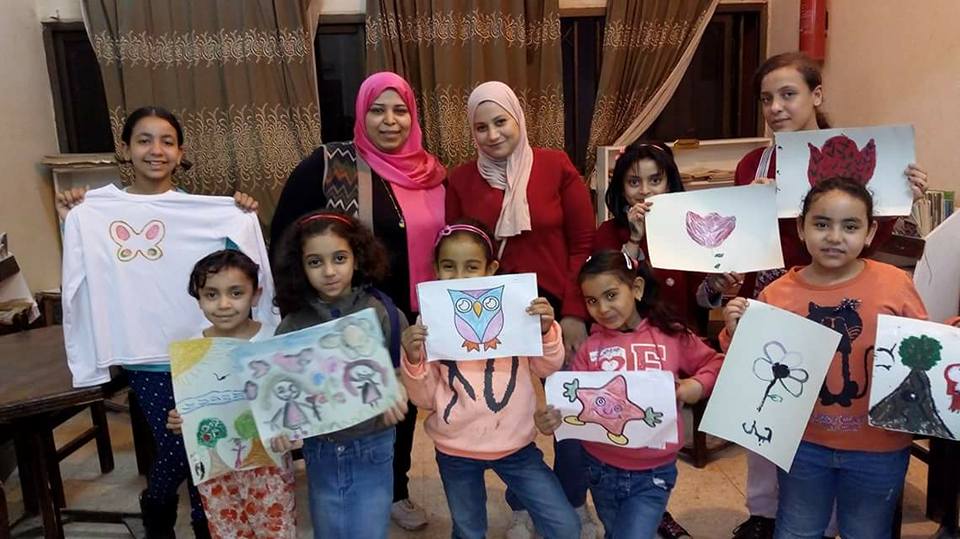 ورش فنية وانشطة متنوعة بقصر احمد بهاء الدين للطفل