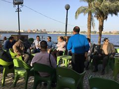 بالصور.. محافظ أسيوط والسكرتير العام يهنئان نقيب المهندسين ومجلس الإدارة بفوزهم في الانتخابات