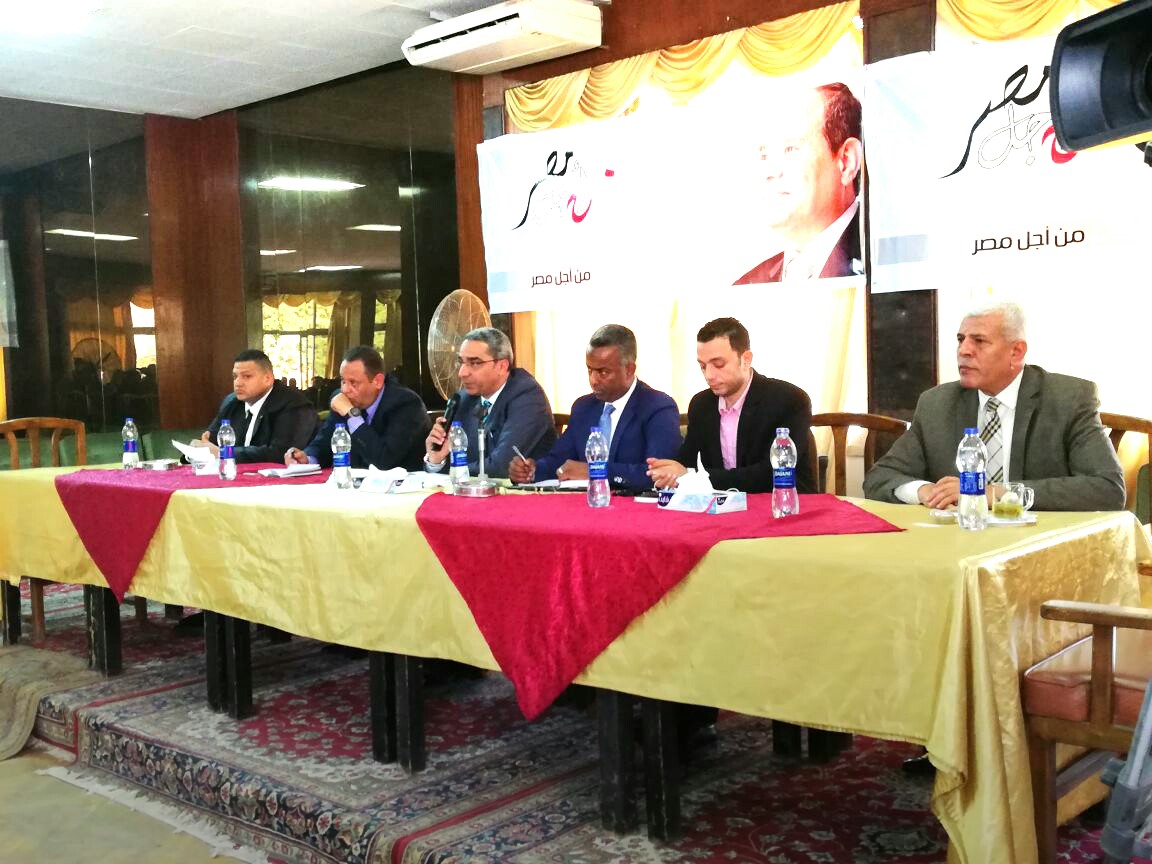 بالصور|  حملة كلنا معاك تحشد الجماهير بجولات ميدانية ومؤتمرات لانتخاب الرئيس السيسى 