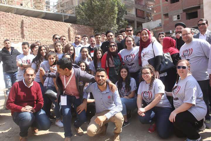 أبناؤنا فى كندا يشاركون ”عنيك فى عنينا” قافلة عزبة الهجانة