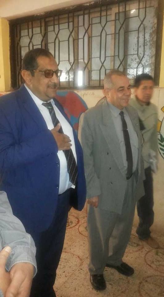 ”رشدي” يتابع إستعداد مدارس قها للإنتخابات الرئاسية