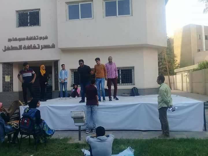 استمرار بروفات مسرحية ”رحلة مع الدمى”بقصر الطفل بثقافه سوهاج