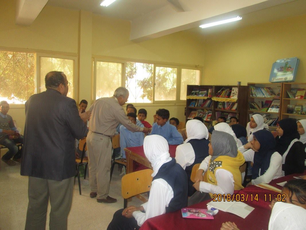 قيم من حياة الرسول مدرسة الرائد الاعدادية المشتركة بالسويس